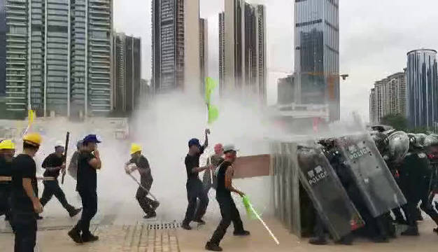 深圳1.2万警力集结，海陆空联合演练